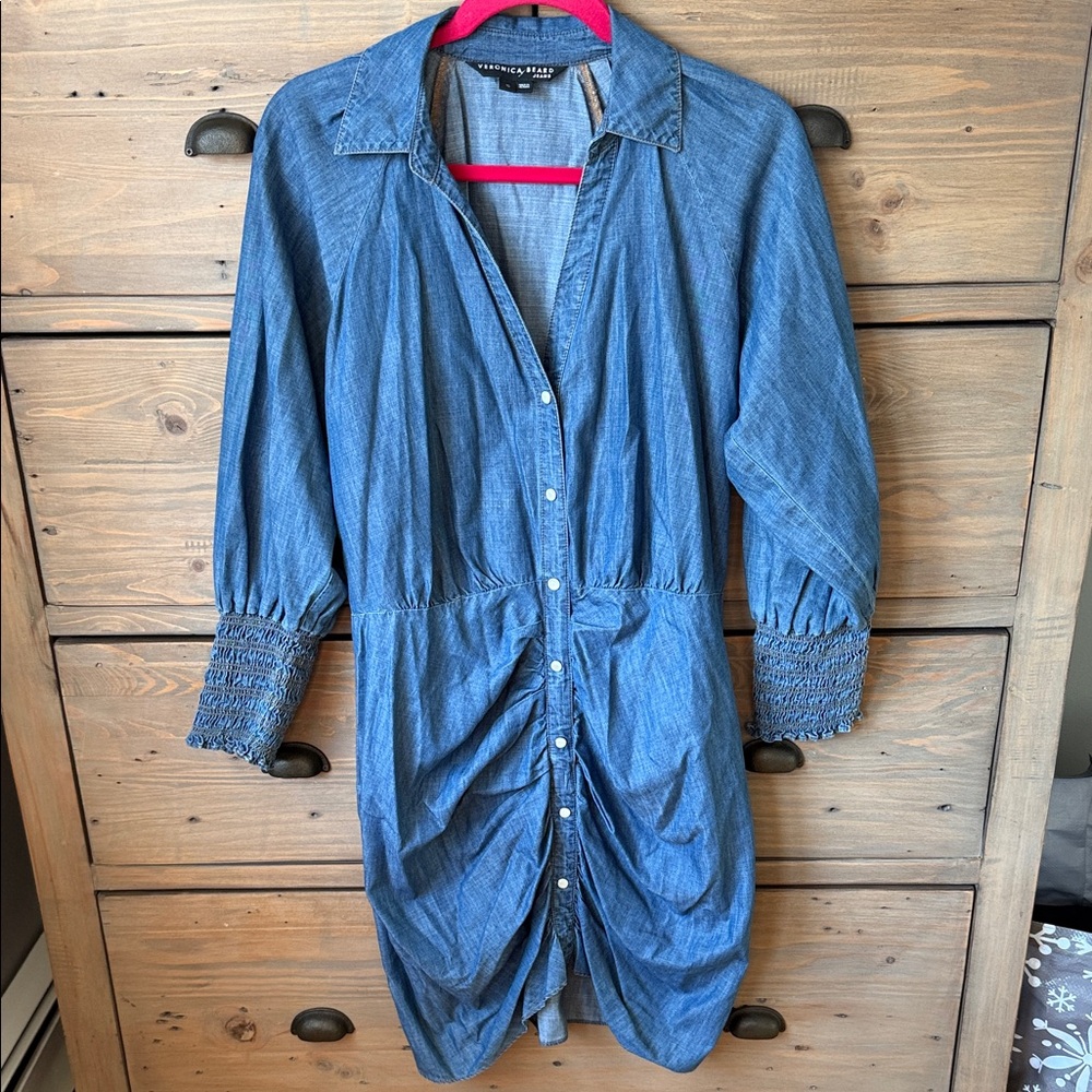 EUC Veronica Beard Denim Allie dress sz 10